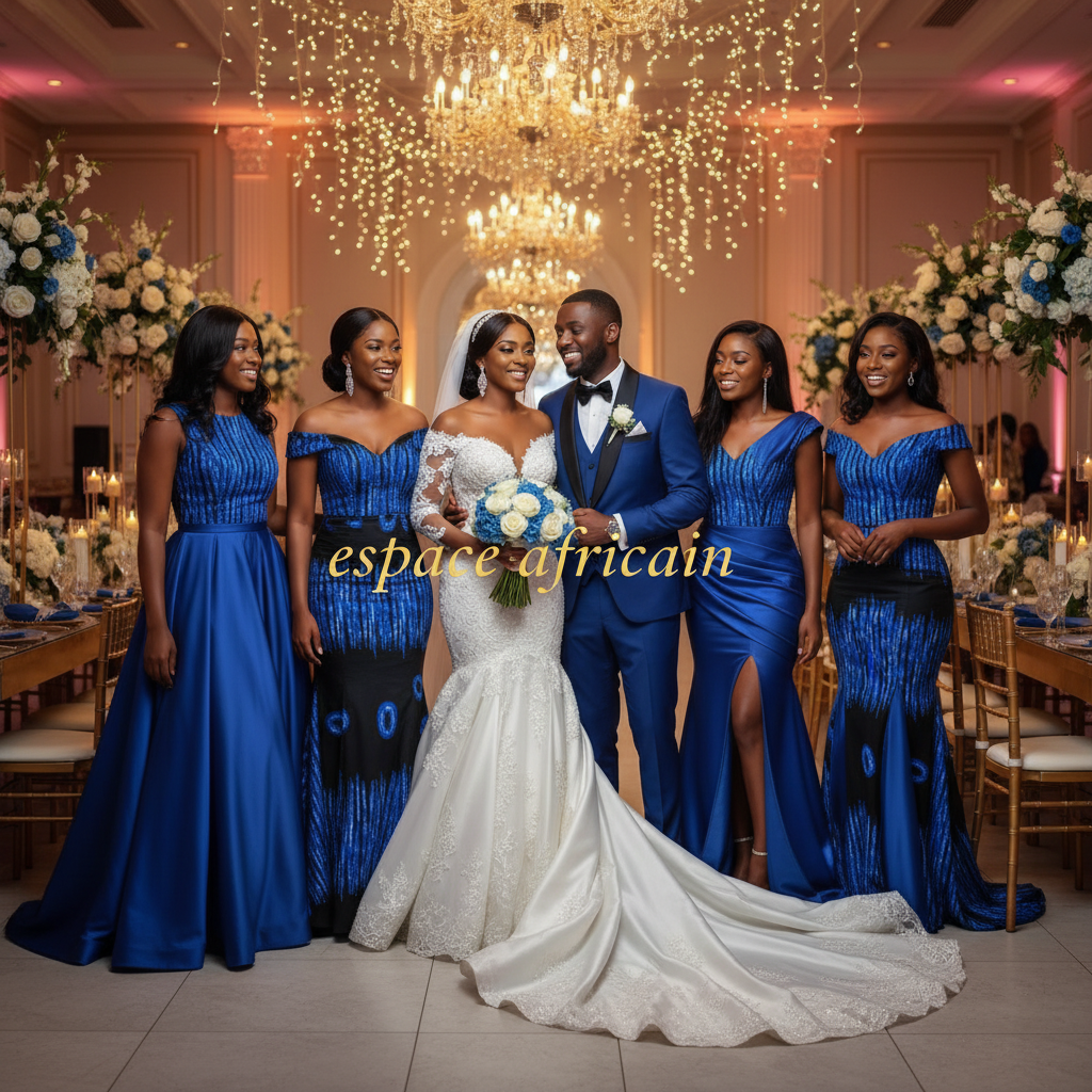 Tissu Wax Bogolan  6 Yards