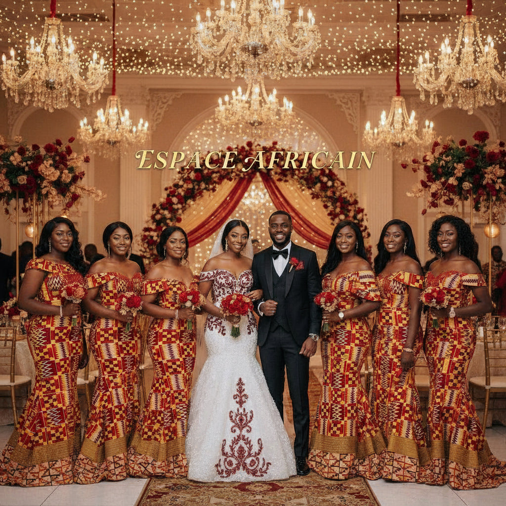 Tissu Pagne Africain Brillant 6 Yards