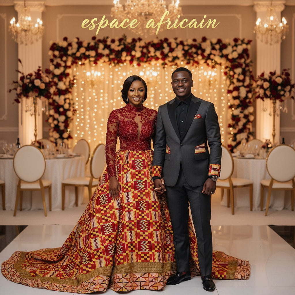 Tissu Pagne Africain Brillant 6 Yards