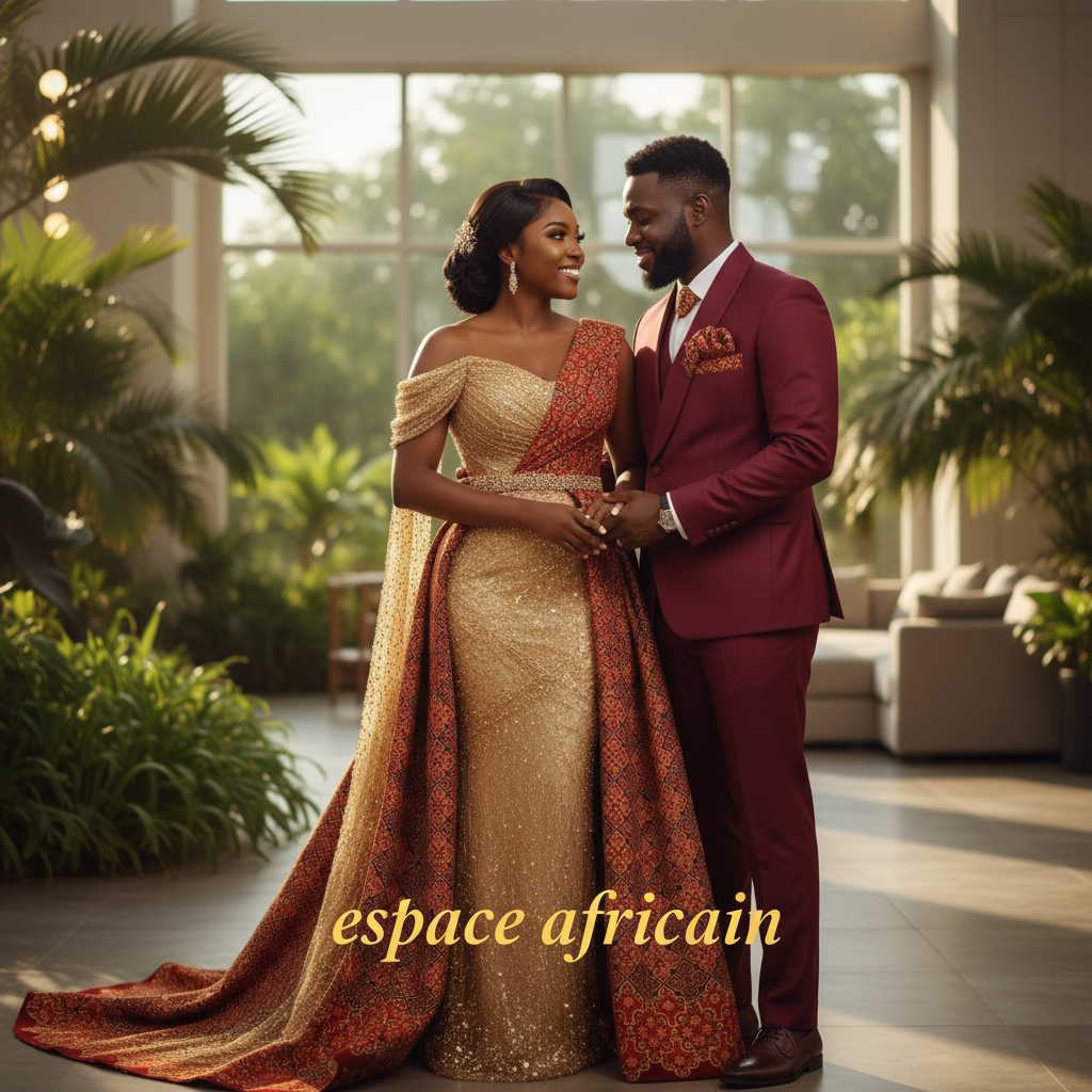 Tissu Pagne Africain Brillant 6 Yards