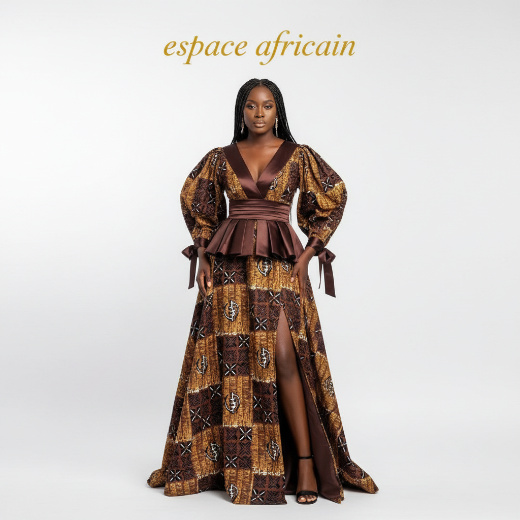 Tissu Wax Bogolan  6 Yards