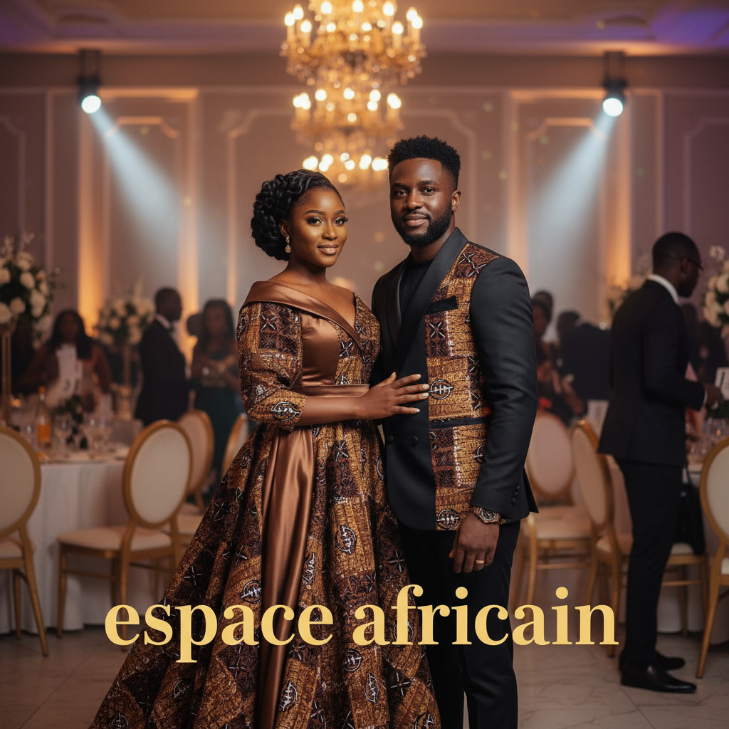 Tissu Wax Bogolan  6 Yards