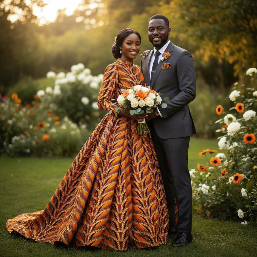 Wax Pagne Tissu Africain Brillant 6 Yards