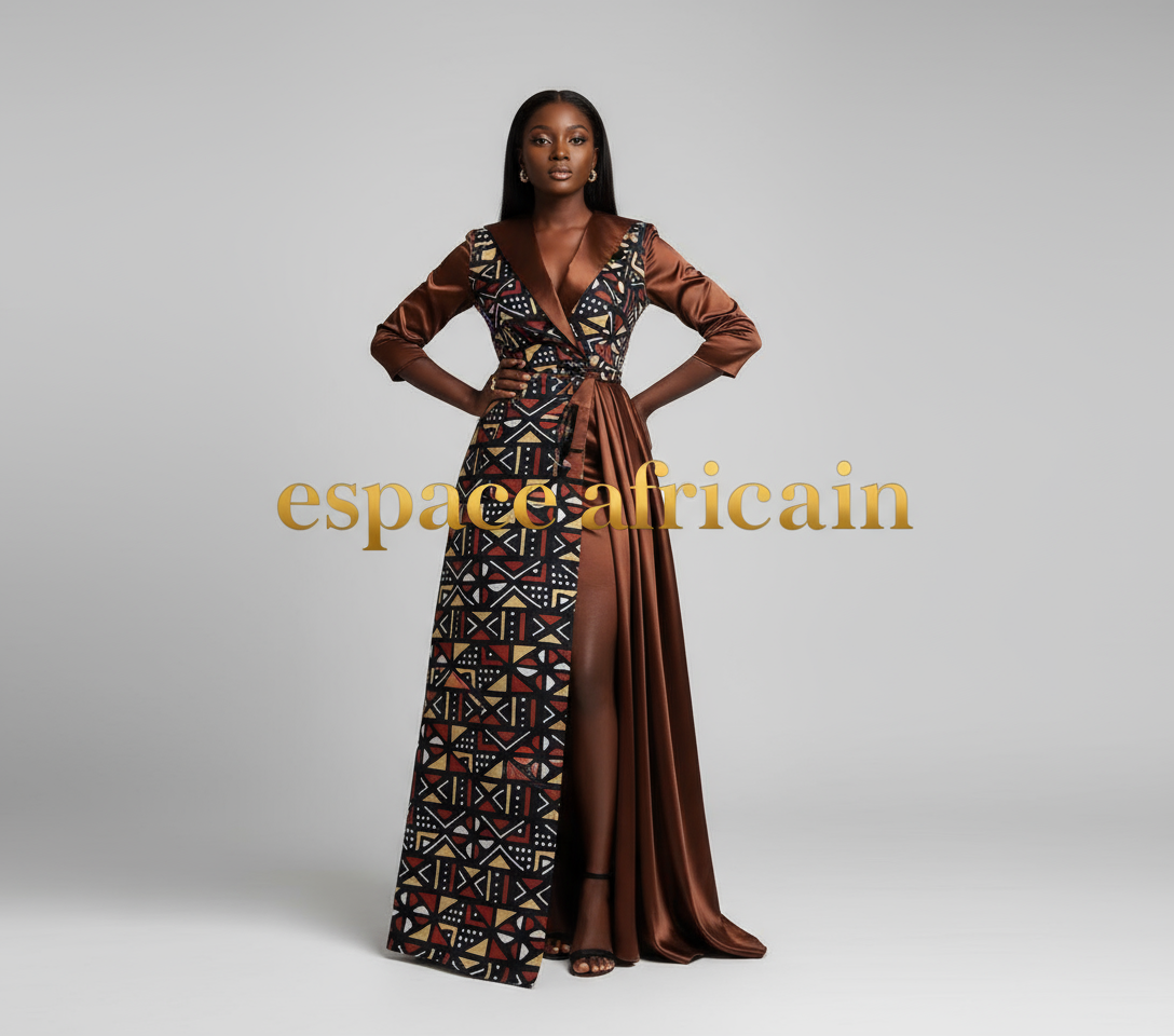 Tissu Wax Bogolan  6 Yards