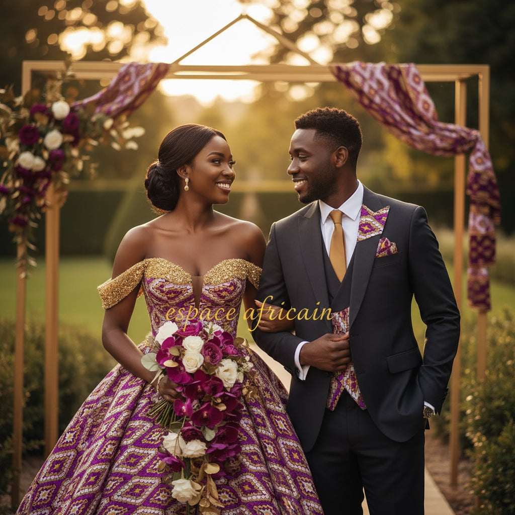 Tissu Pagne Africain Brillant 6 Yards