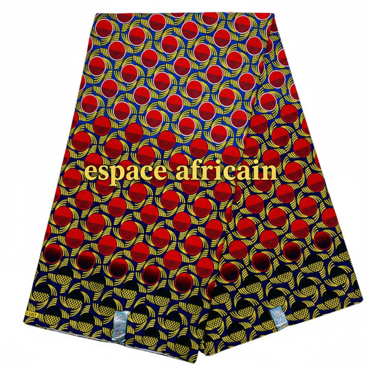 Tissu Pagne Africain Brillant 6 Yards