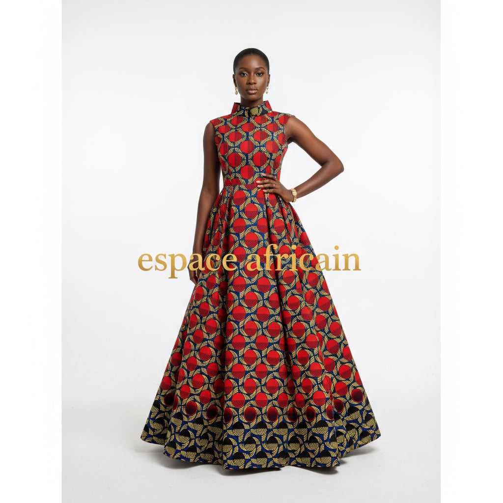 Tissu Pagne Africain Brillant 6 Yards