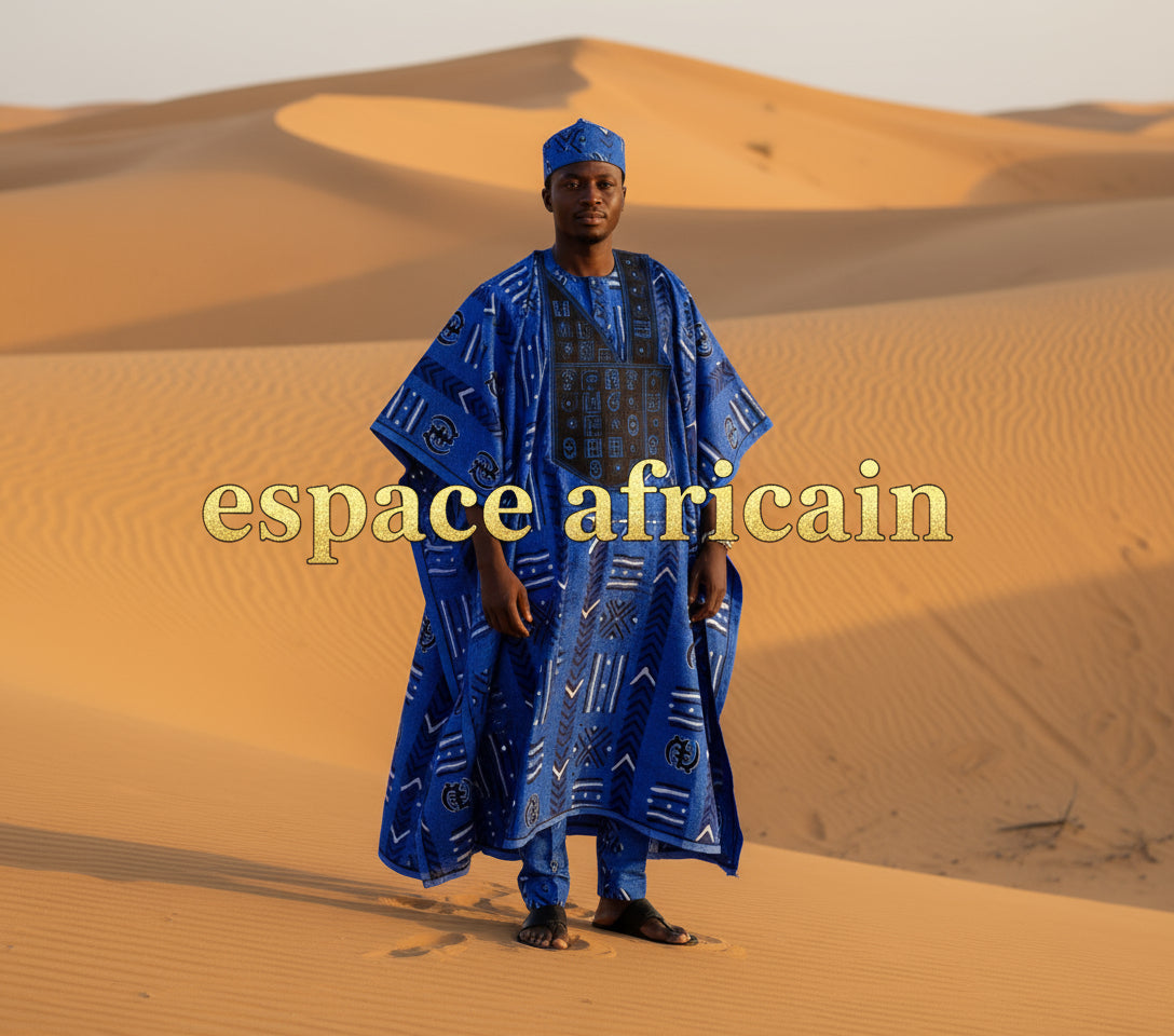 Tissu Wax Bogolan 6 Yards