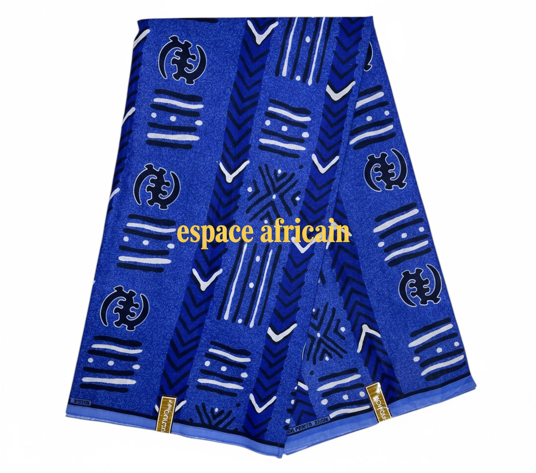 Tissu Wax Bogolan 6 Yards