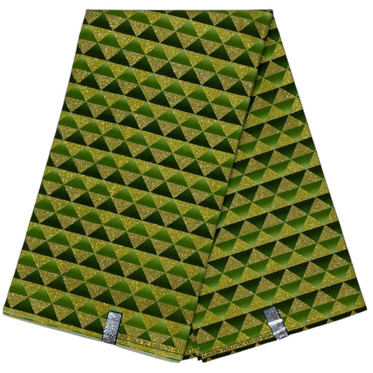 Wax Tissu Pagne Africain Brillant 6 Yards