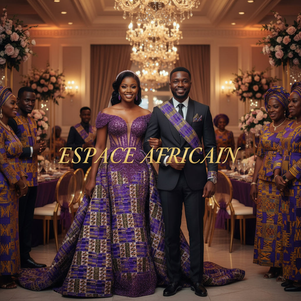 Tissu Pagne Africain Brillant 6 Yards