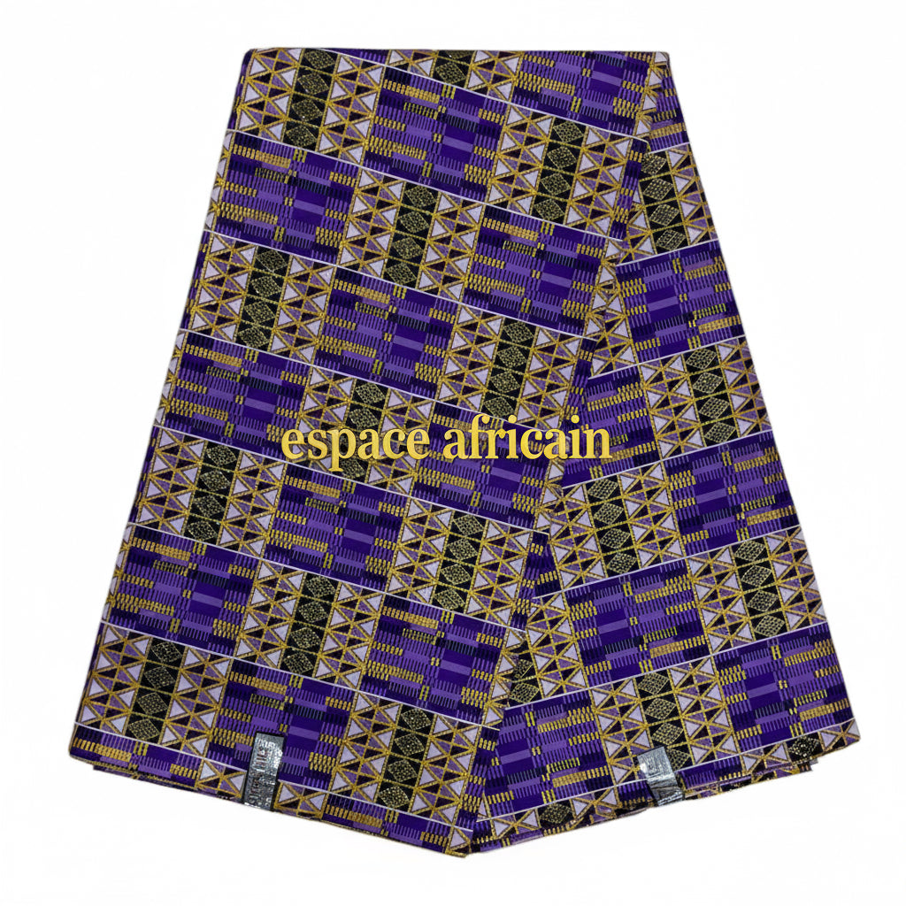 Tissu Pagne Africain Brillant 6 Yards