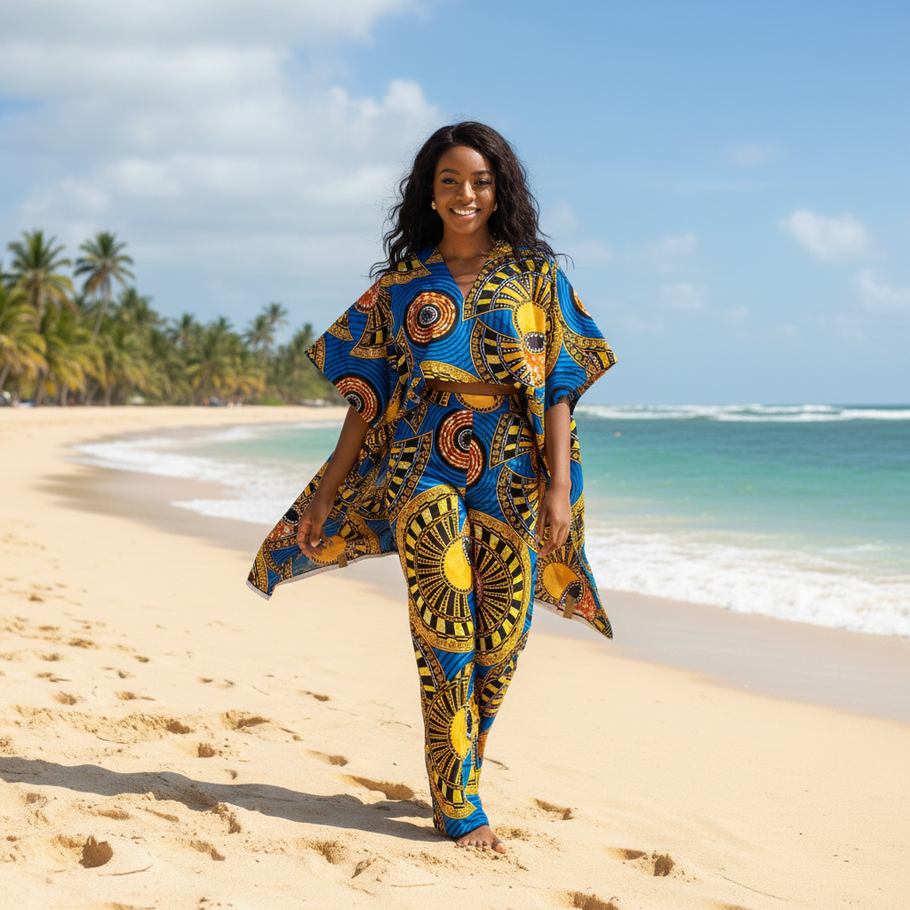 Tissu Pagne Africain 6 Yards