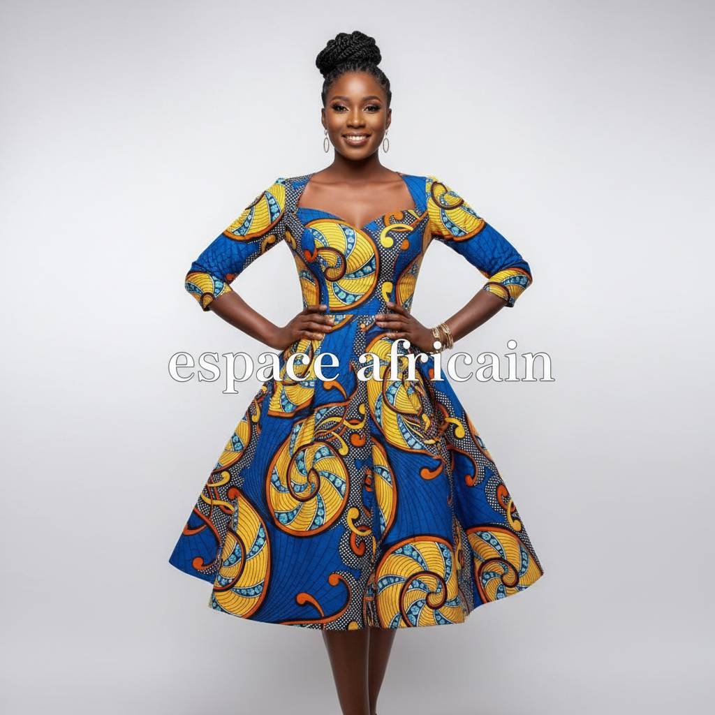 Tissu Pagne Africain 6 Yards