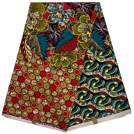 Tissu Pagne Africain 6 Yards