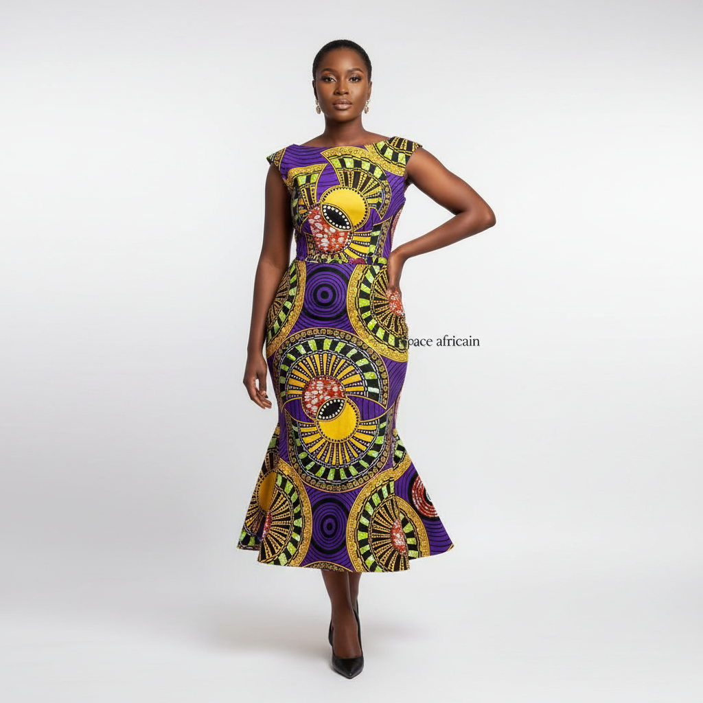 Tissu Pagne Africain 6 Yards