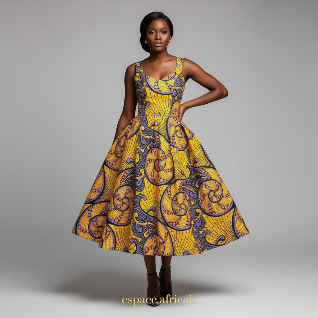 Tissu Pagne Africain 6 Yards