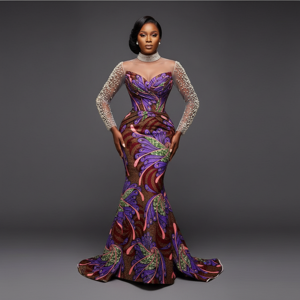 Tissu Pagne Africain 6 Yards