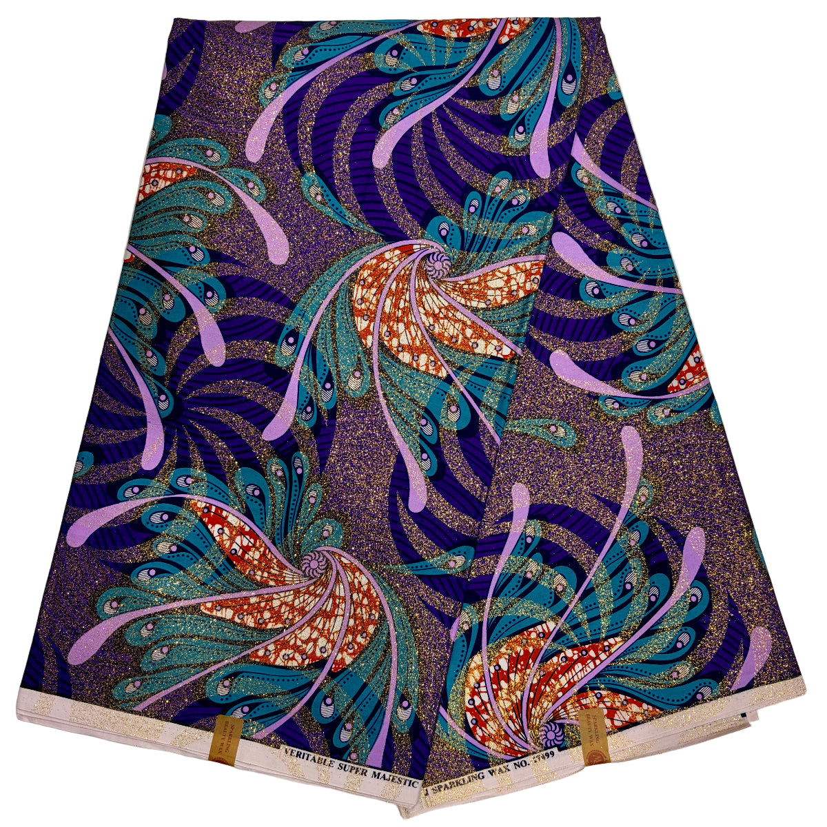 Tissu Pagne Africain Brillant 6 Yards