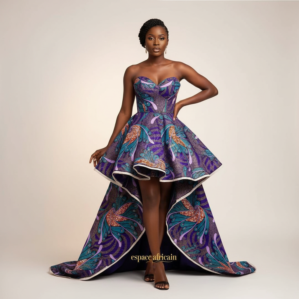 Tissu Pagne Africain Brillant 6 Yards