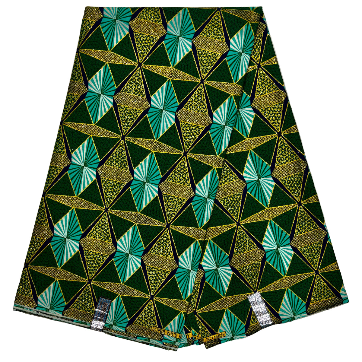 Wax Tissu Pagne Africain Brillant 6 Yards