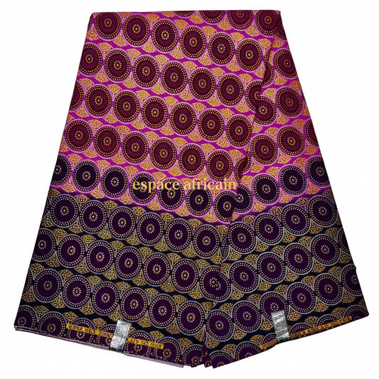 Tissu Pagne Africain Brillant 6 Yards