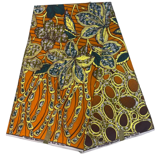 Tissu Pagne Africain 6 Yards