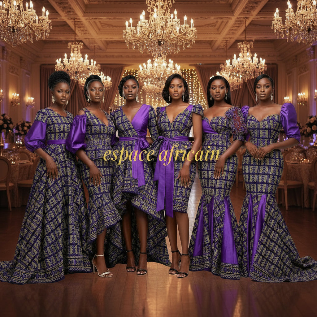 Tissu Pagne Africain Brillant 6 Yards