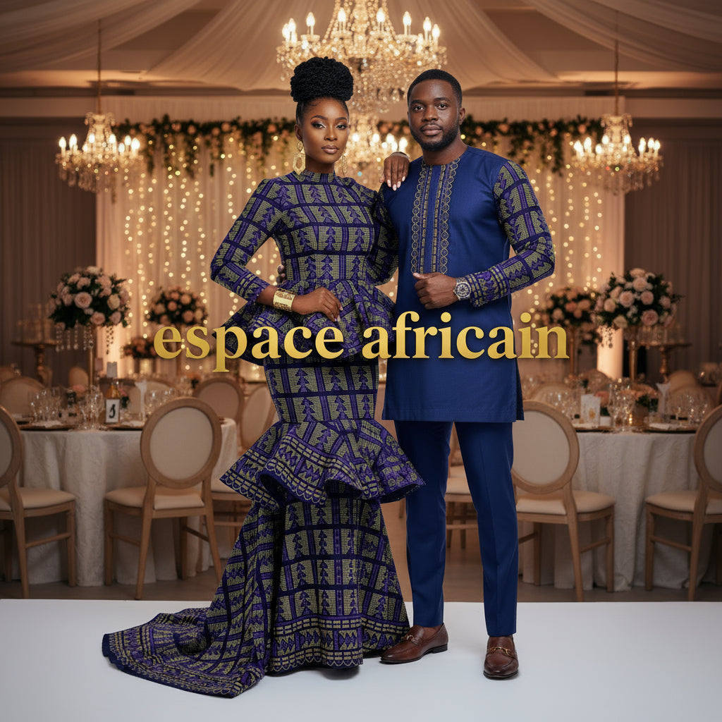 Tissu Pagne Africain Brillant 6 Yards