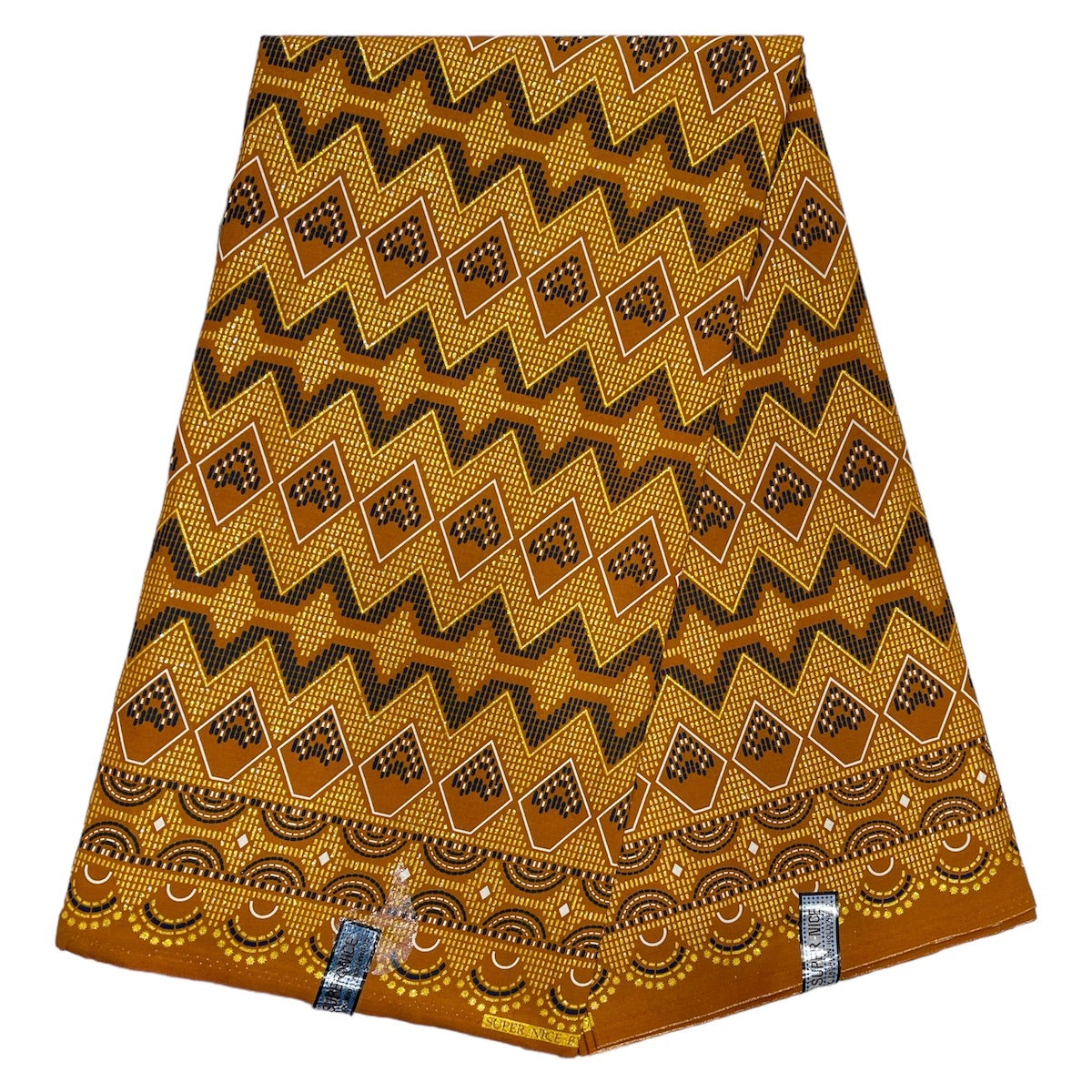 Wax Pagne Tissu Africain Brillant 6 Yards