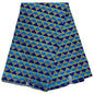 Wax Pagne Tissu Africain Brillant 6 Yards
