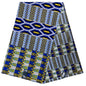 Wax Pagne Tissu Africain Brillant 6 Yards