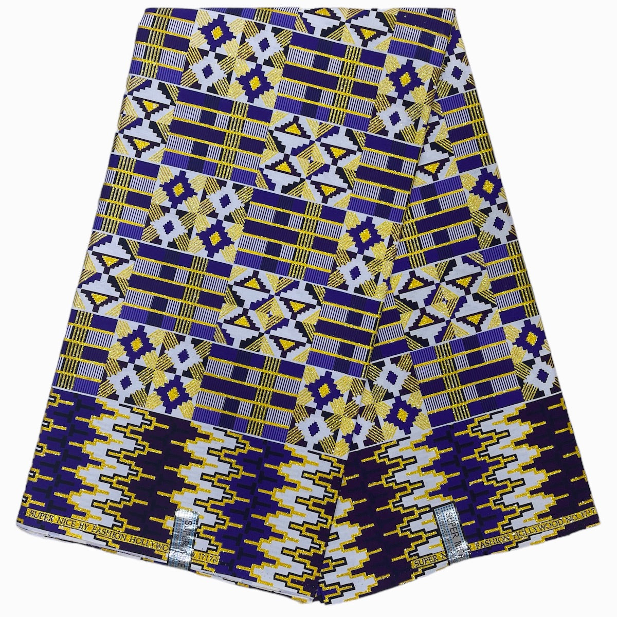 Wax Tissu Pagne Africain Brillant 6 Yards