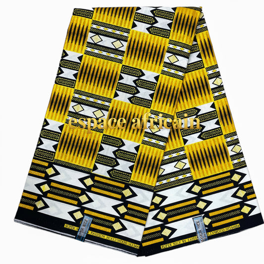 Tissu Pagne Africain Brillant 6 Yards