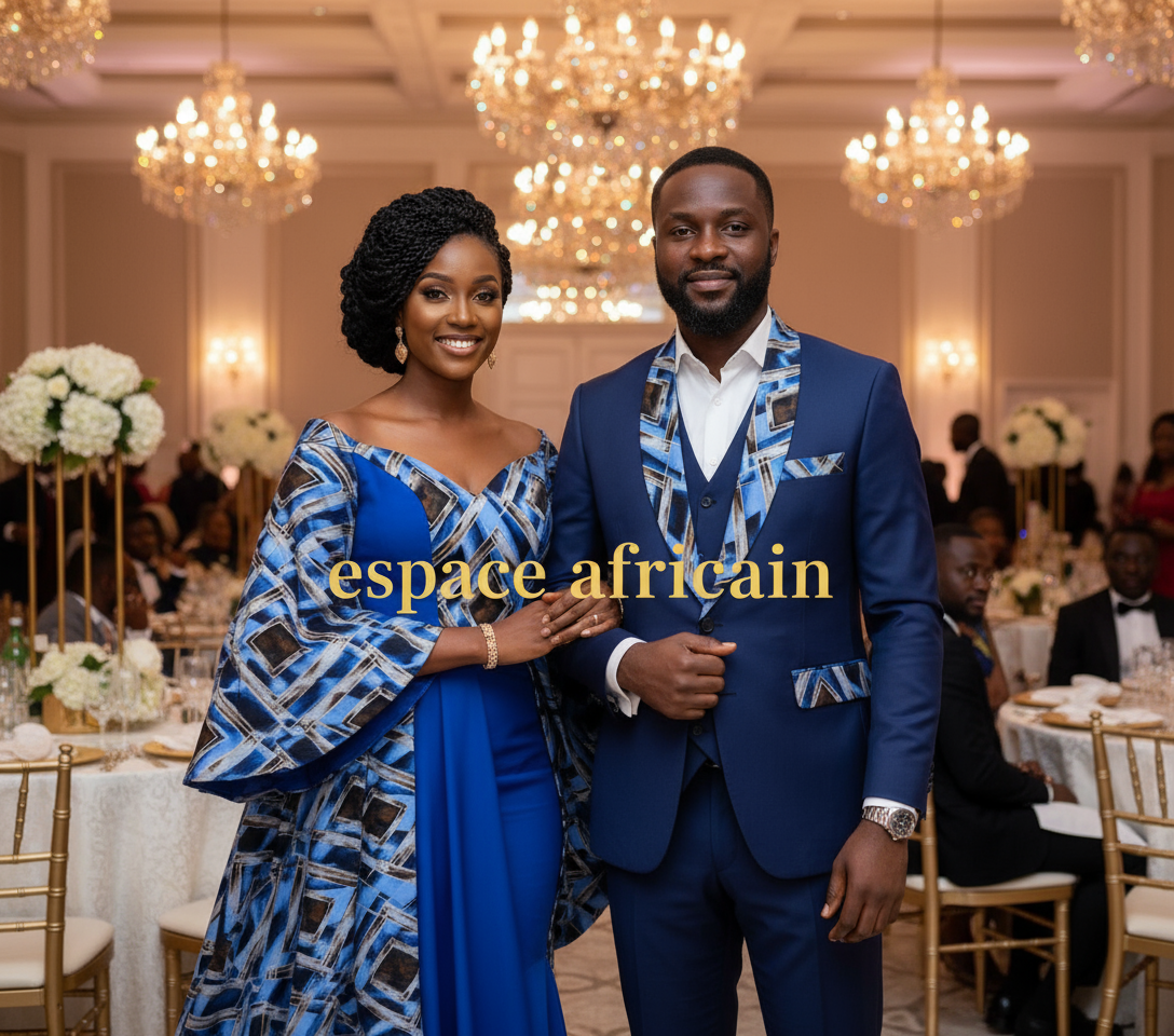 Wax Pagne Tissu Africain Brillant 6 Yards