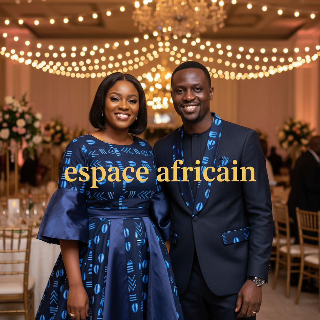 Tissu Wax Bogolan  6 Yards