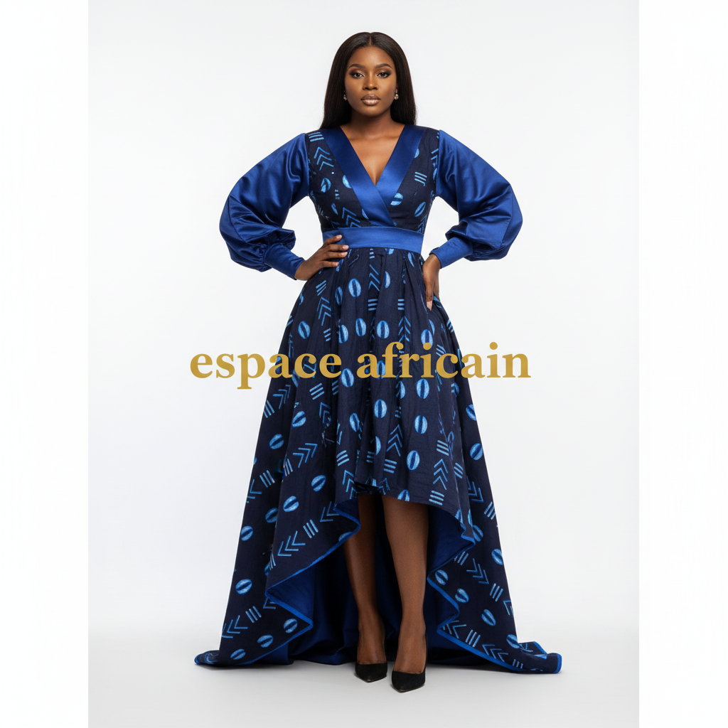 Tissu Wax Bogolan  6 Yards