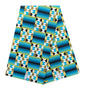 Wax Tissu Pagne Africain Kenté pailleté Brillant 6 Yards